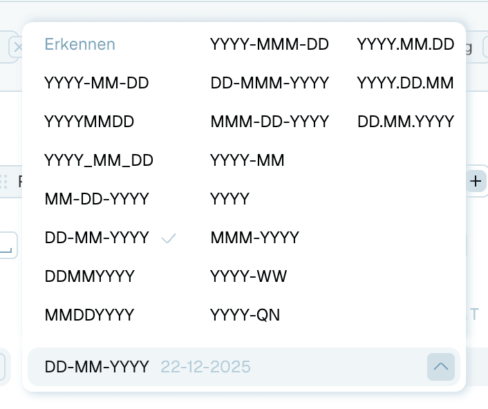 Datumsformat