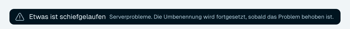 Verbindungsprobleme