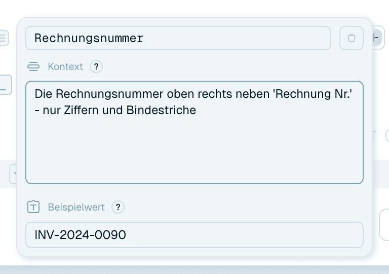 Wenn sich eine Vorlage danebenbenimmt
