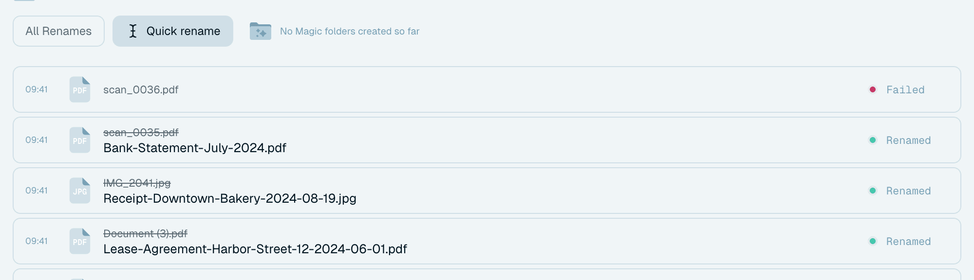 Per-source views