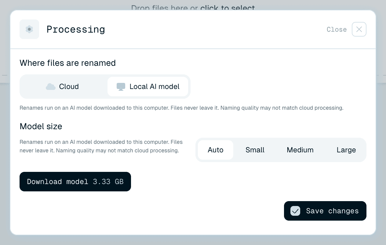 Local AI model - on your own computer