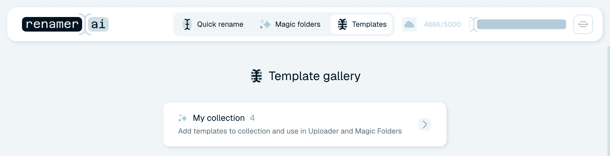 Templates - the naming patterns