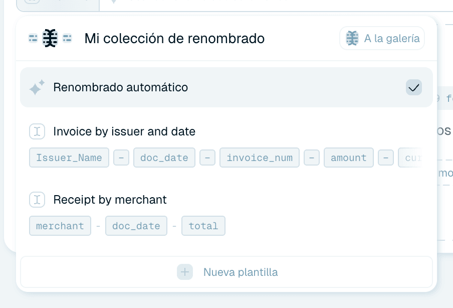 En Renombrado rápido