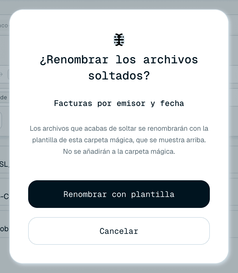 Soltar archivos sobre una tarjeta