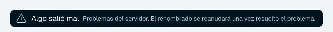 Problemas de conexión