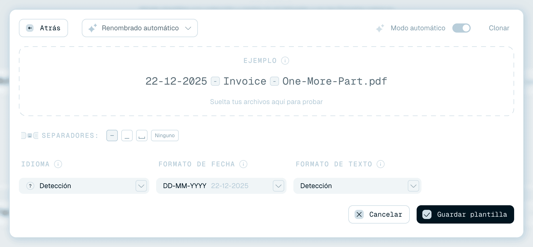 Sáltate la configuración con el modo Auto