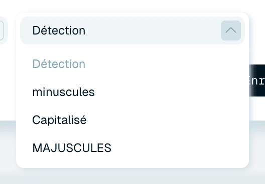 Format du texte