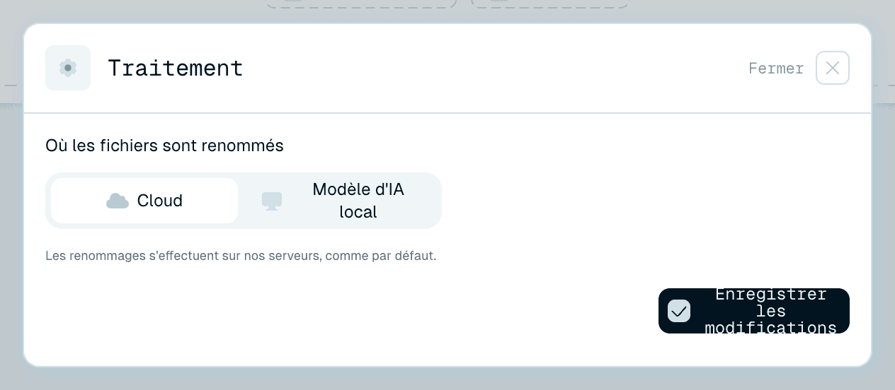 Cloud - le mode par défaut