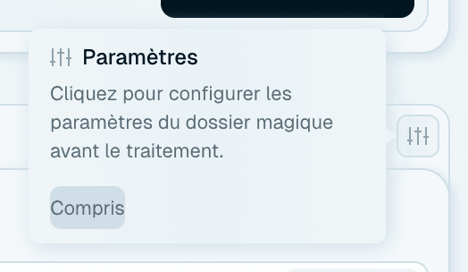 Étape 5 - Passer les paramètres en revue