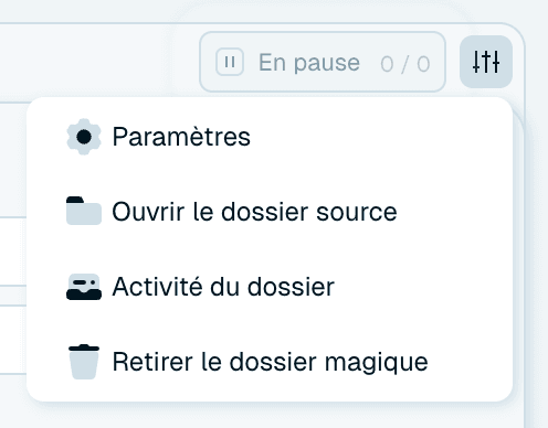 Étape 5 - Passer les paramètres en revue