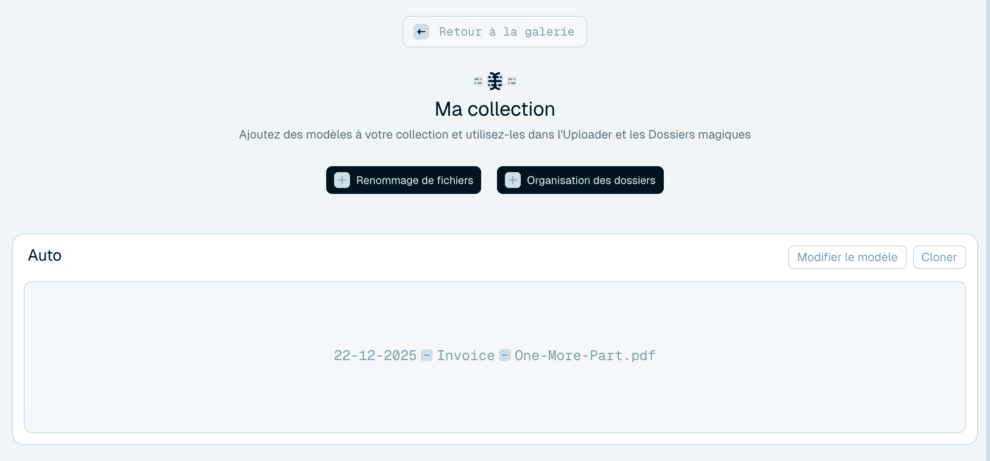 Galerie et Collection