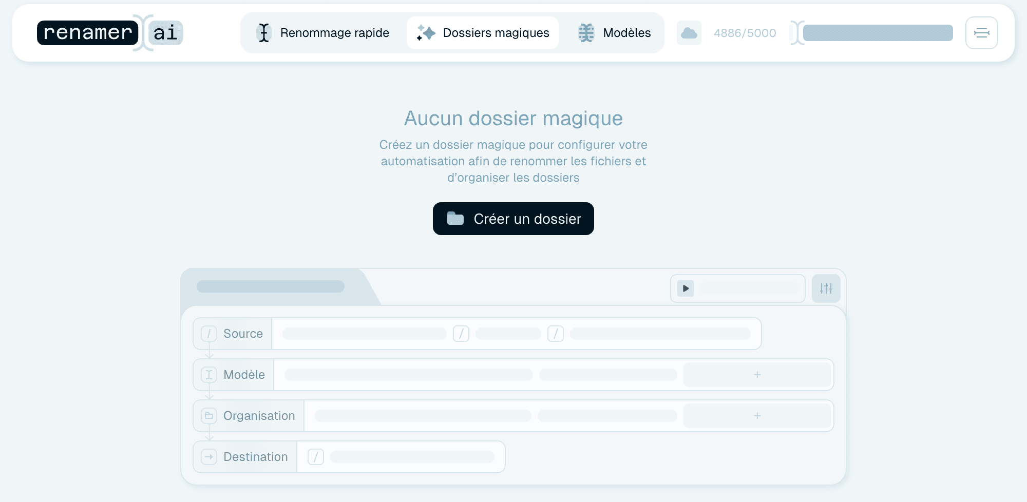 Dossiers magiques - l'automatisation