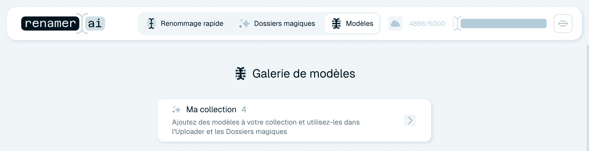 Modèles - les motifs de nommage