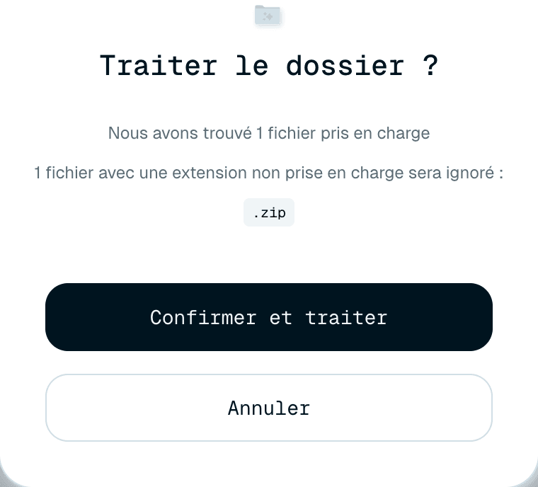 Corriger des fichiers individuels