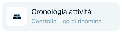 Aprire la cronologia