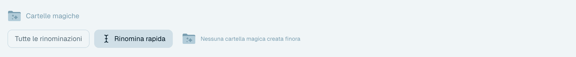 I filtri