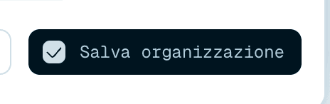 Impostazioni di organizzazione