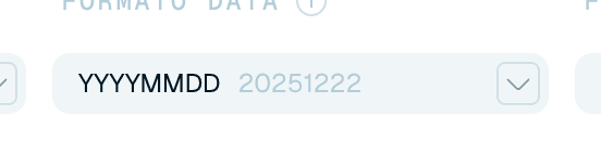 Impostazioni di formattazione