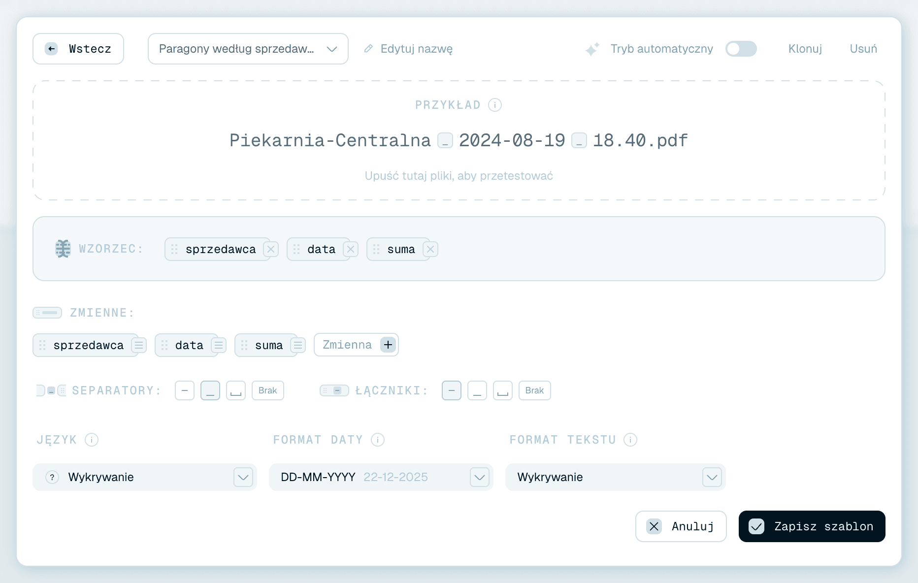 Skąd można edytować