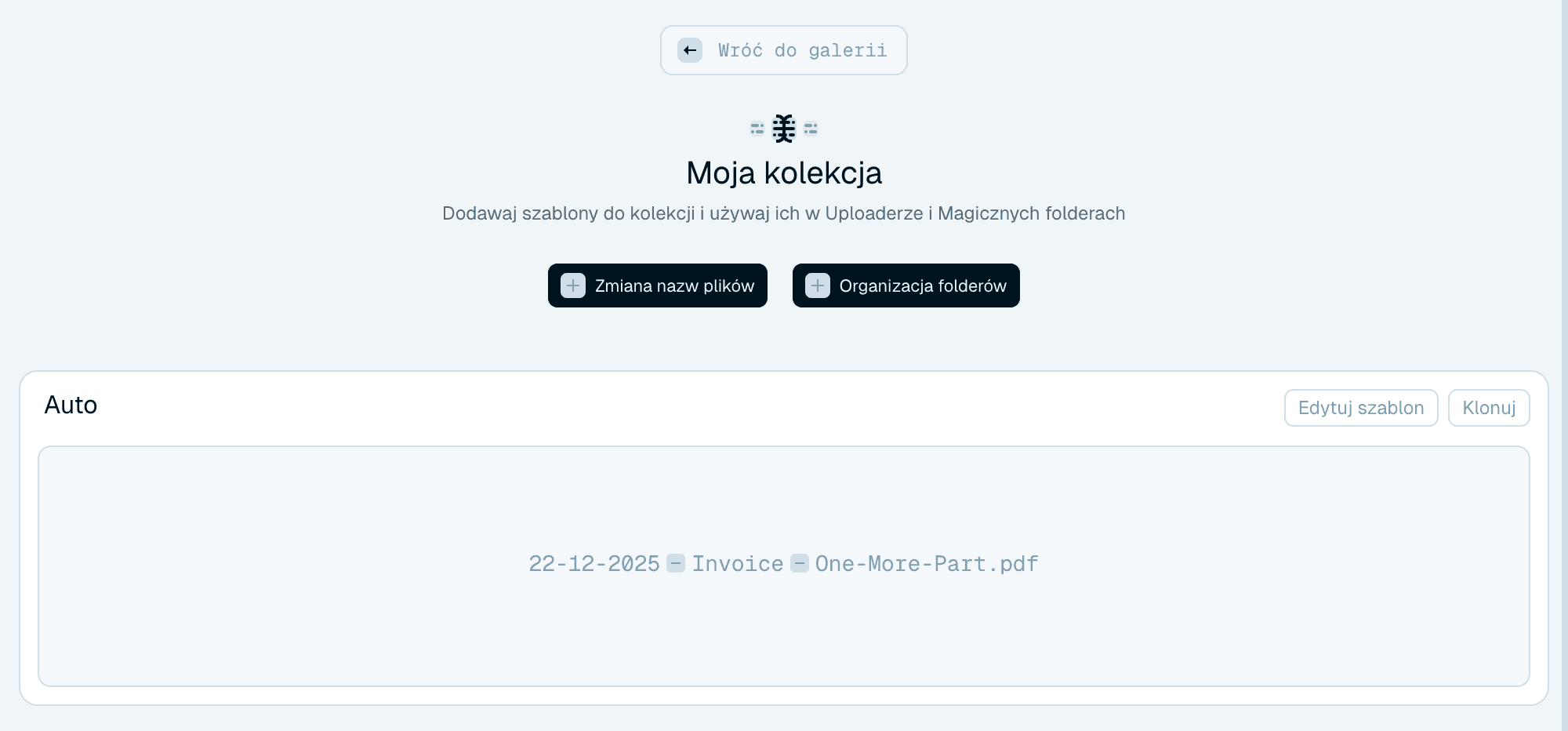 Galeria i kolekcja