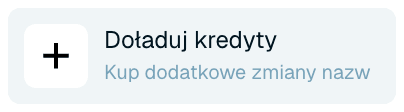Doładuj kredyty