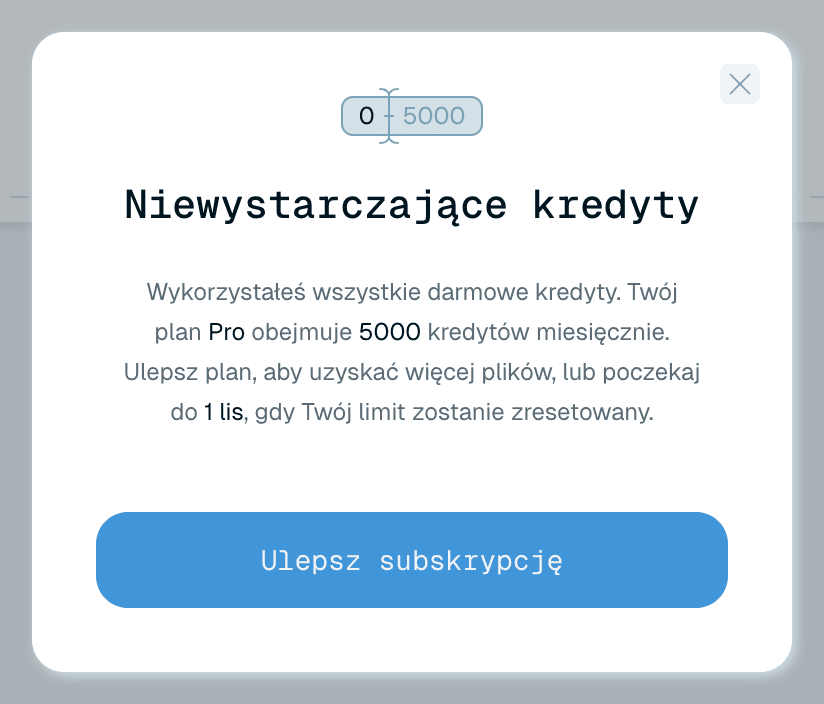 Gdy kredyty się skończą