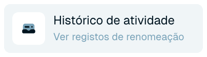 Abrir o seu histórico