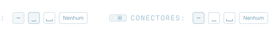 Separadores e conectores