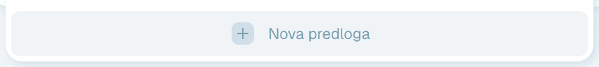 Odpiranje urejevalnika predlog