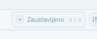 Zaustavitev in nadaljevanje