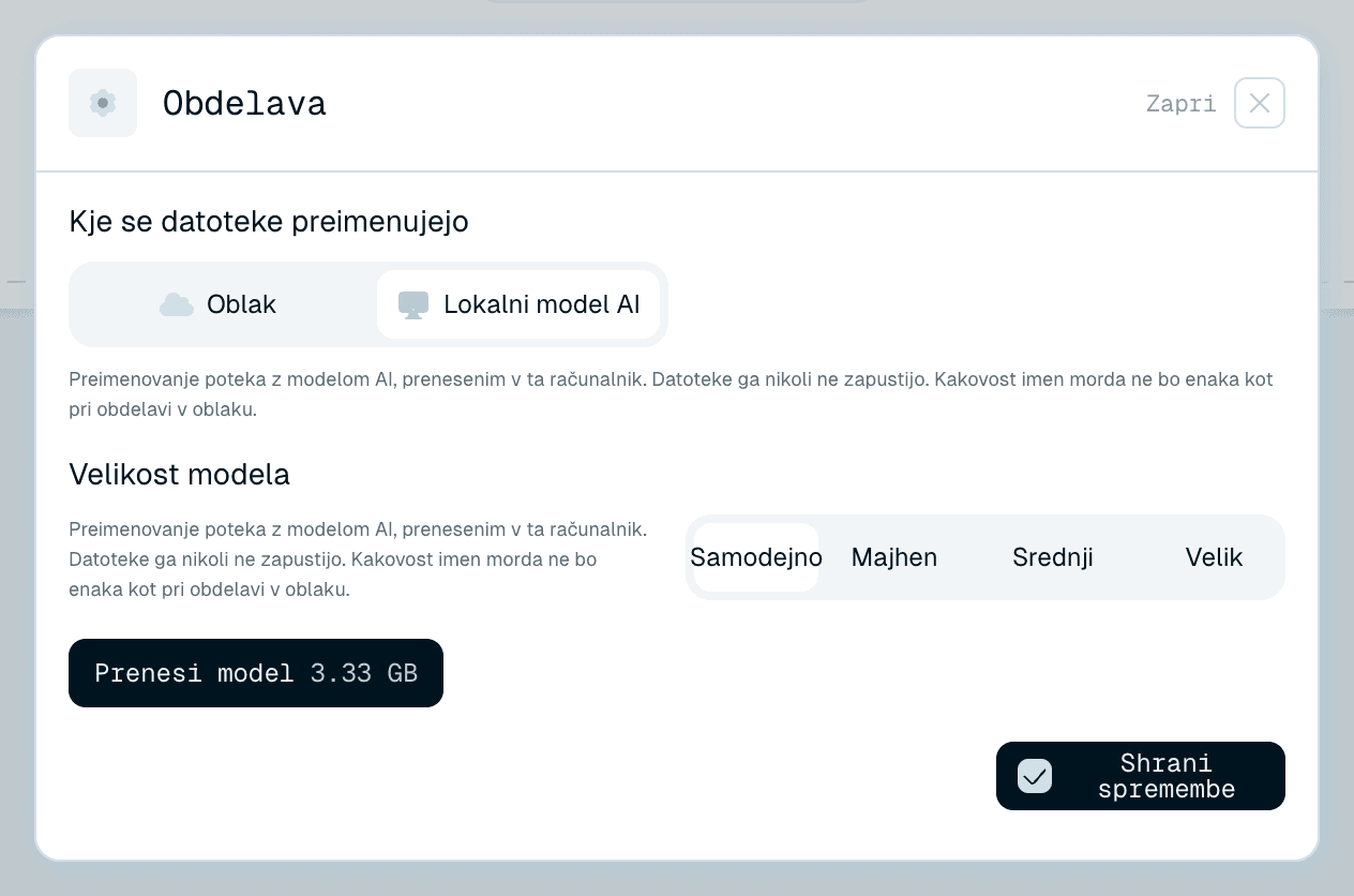 Lokalni model AI - v vašem računalniku