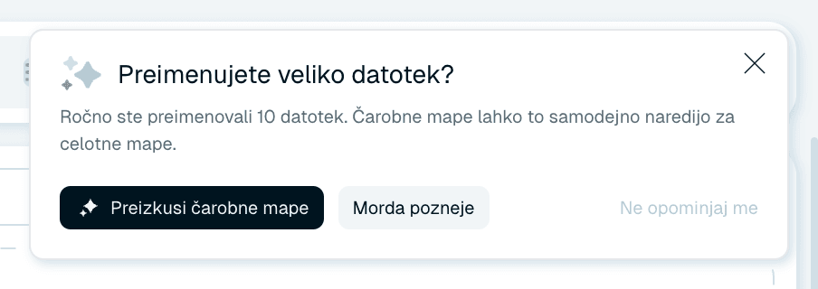 1. korak - Izberite izvorno mapo
