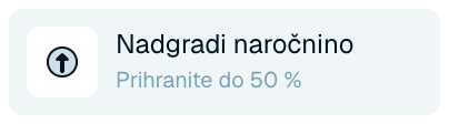 Nadgradi naročnino