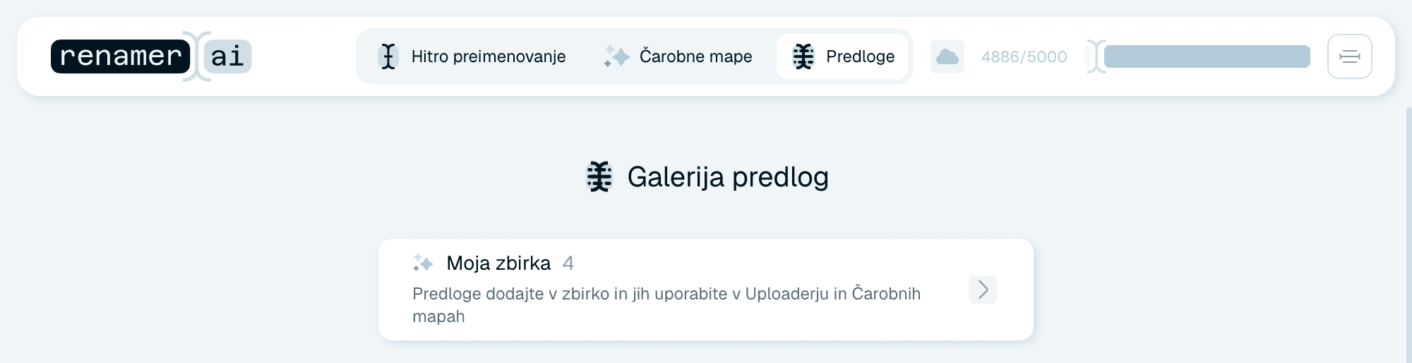 Predloge - vzorci poimenovanja