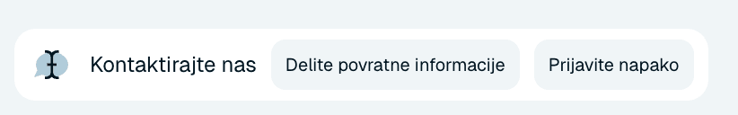 Kontaktirajte nas